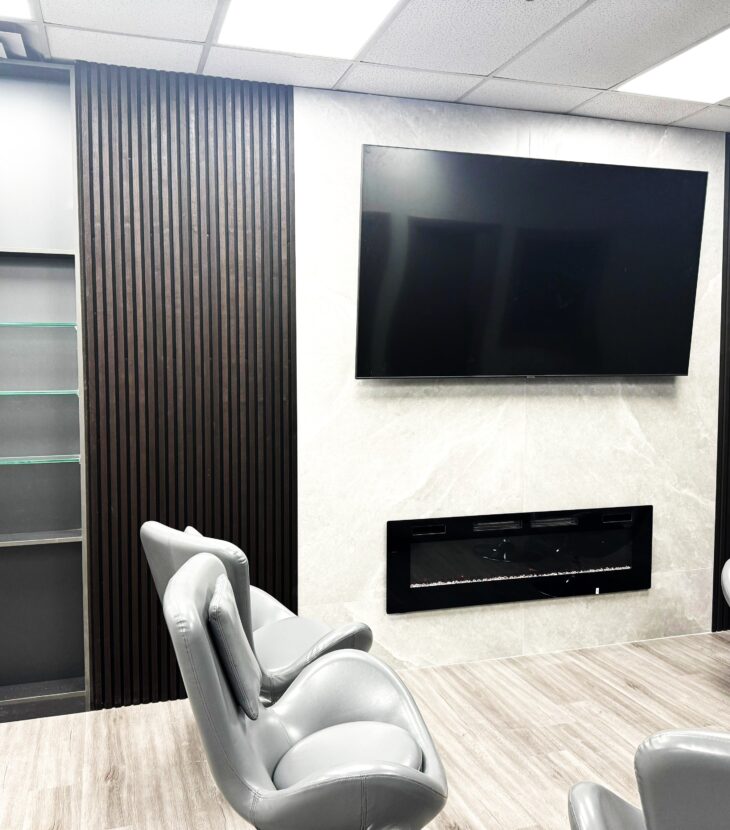 Custom TV Action Wall Installation – Fire Station