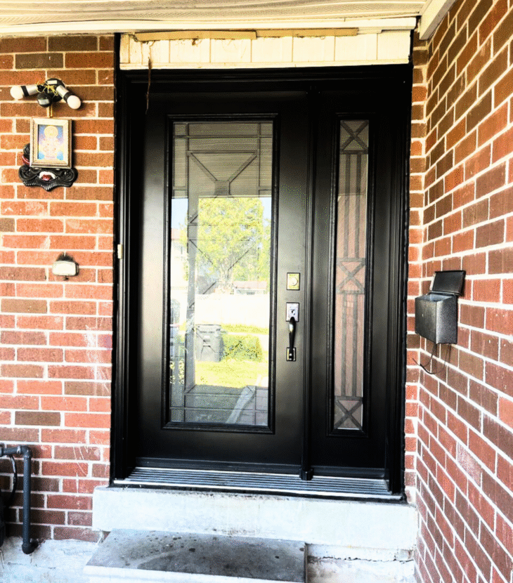 Stylish & Secure Outdoor Door Installation
