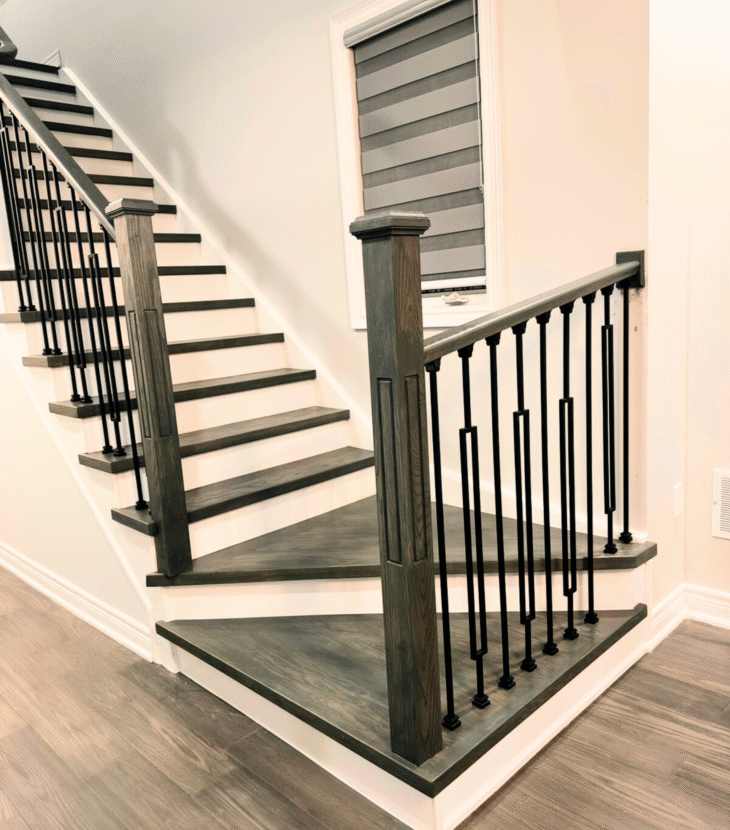Staircase Upgrade: From Worn to Wow